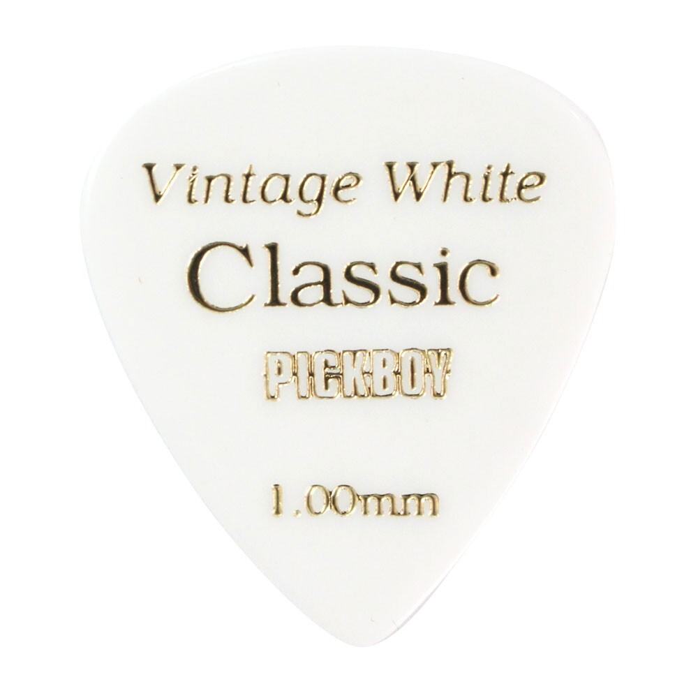 PICKBOY GP-03/100 Vintage Classic White 1.00mm ギターピック×50枚拍卖
