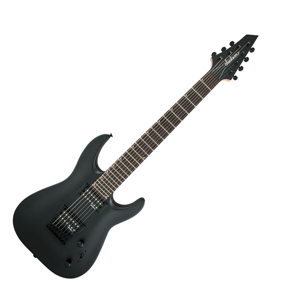 Jackson JS Series Dinky Arch Top JS22-7 DKA HT Satin Black 7弦エレキギター拍卖