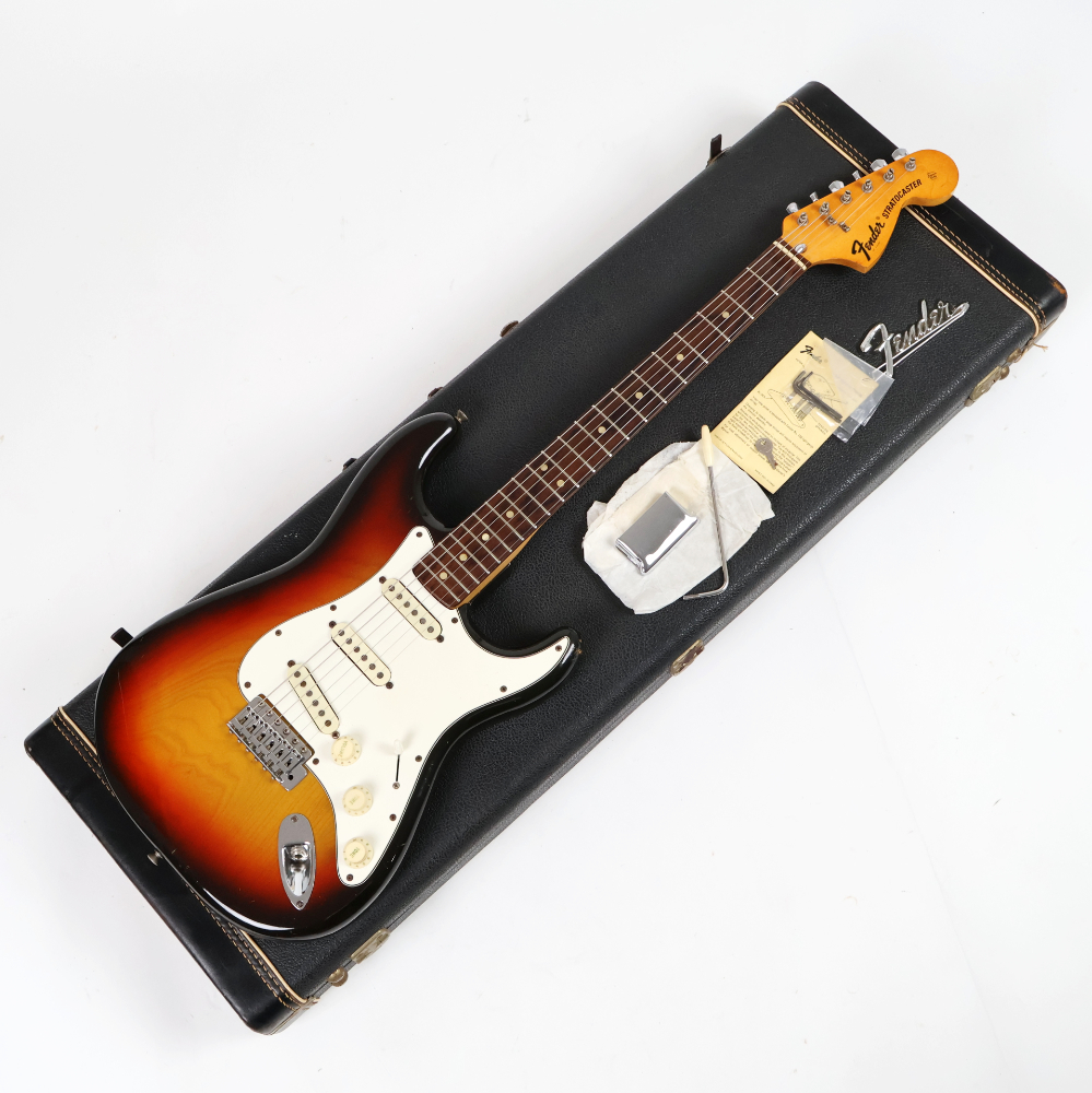中古 Fender USA フェンダー STRATOCASTER 3TS 1976年製 ストラトキャスター エレキギター拍卖