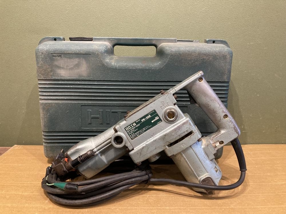 021■おすすめ品■日立工機 38mmハンマドリル PR-38E ※ケース留め具欠品拍卖