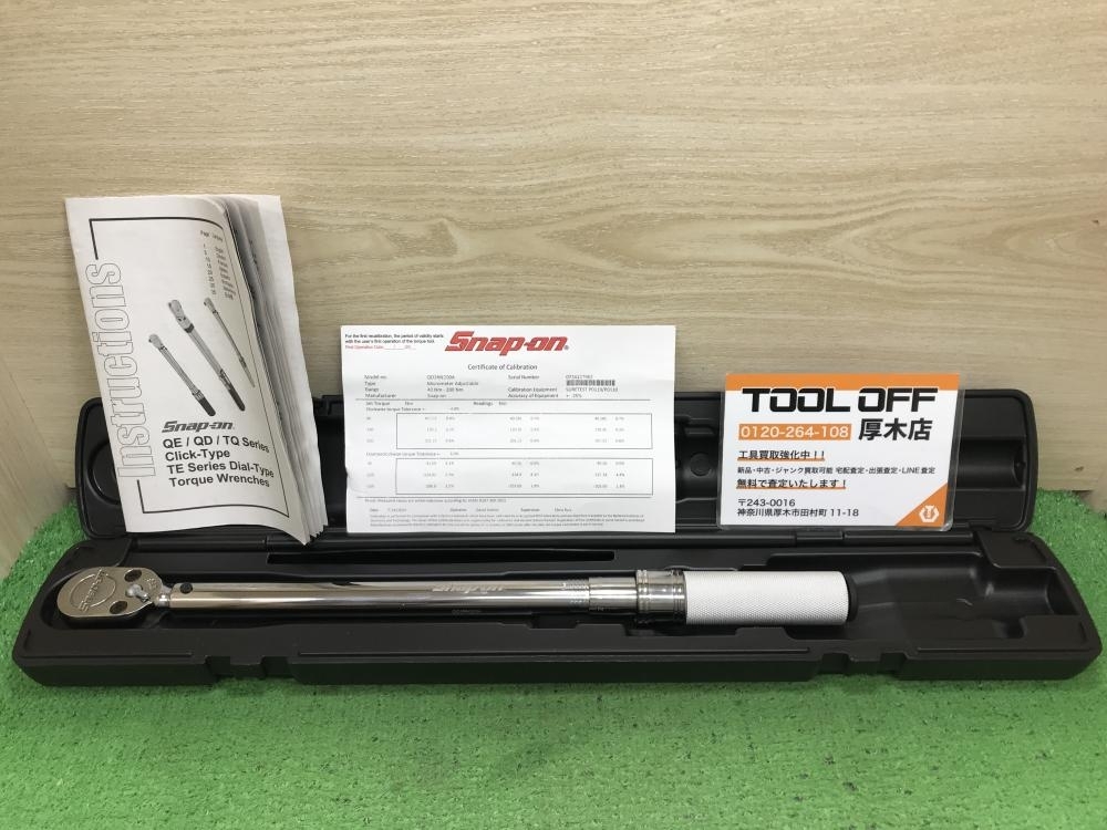 012◆未使用品・即決価格◆Snap-on 1/2トルクレンチ QD3RN200A拍卖