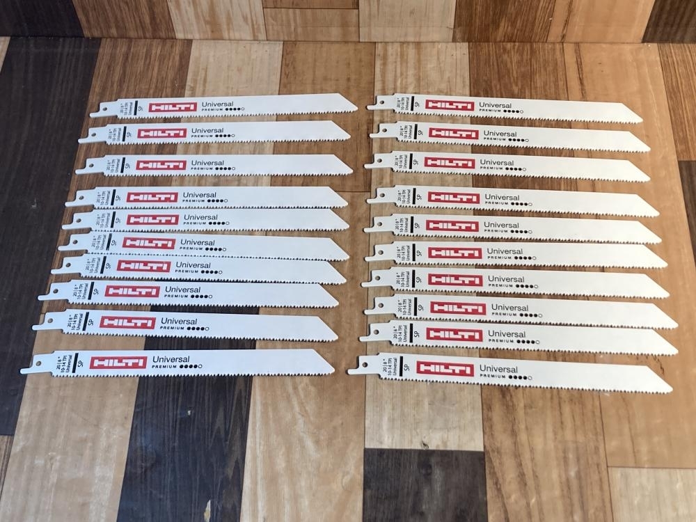 007◇未使用品・即決価格◇HILTI レシプロソー用ブレード 20/8 10-14TPI Universal 20枚セット 箱ナシ拍卖