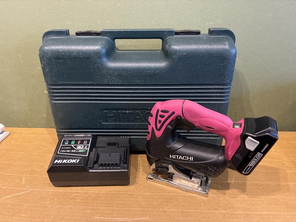 021■おすすめ品■日立工機 135mmコードレスジグソー CJ18DSL 充電器、バッテリー1個付属拍卖