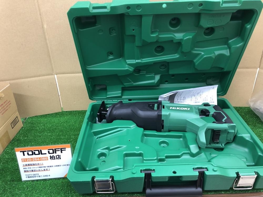 010■未使用品・即決価格■ハイコーキ HIKOKI 18V コードレスセーバーソー CR18DB(XP)拍卖