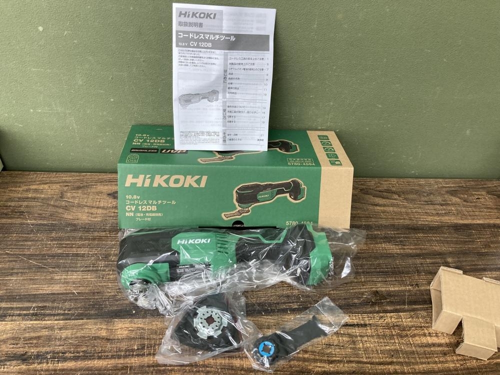 022●未使用品・即決価格●ハイコーキ HiKOKI 10.8Vコードレスマルチツール CV12DB(NN)拍卖