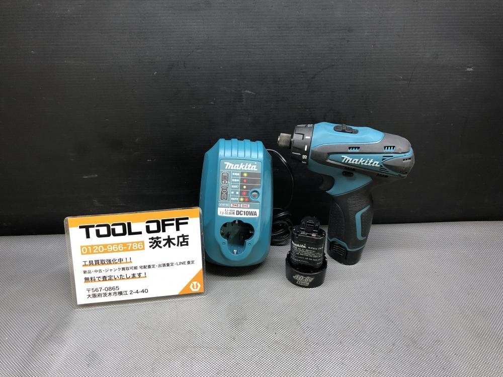 015●おすすめ品●makita マキタ 充電式ドライバドリル DF030D ※バッテリー2個+充電器拍卖