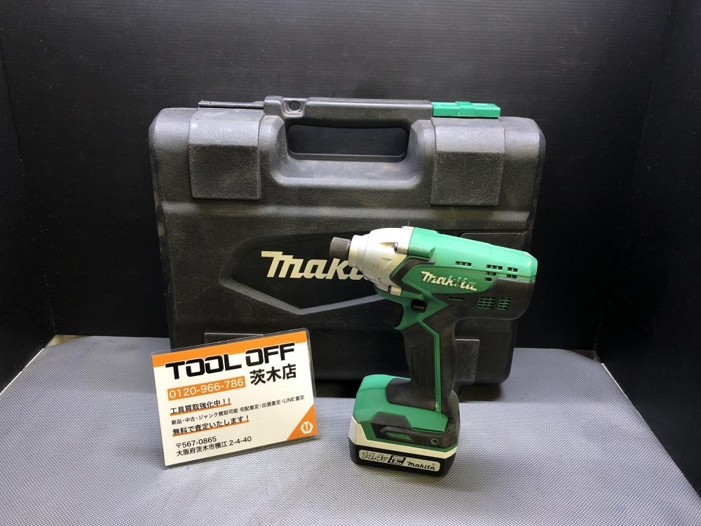 015●おすすめ品●マキタ makita 充電式インパクトドライバ M695D 14.4V バッテリー1個 DIY用 ライト×拍卖