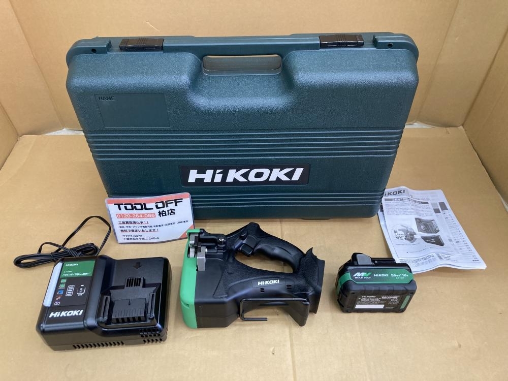 010■未使用品・即決価格■ハイコーキ HiKOKI 18Vコードレス全ねじカッタ CL18DSL LXPKZ バッテリー1点 充電器拍卖