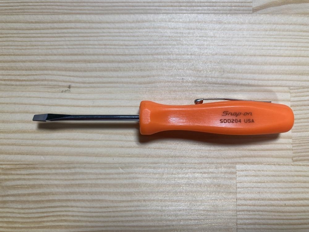 021■おすすめ品■Snap-on スナップオン マイナスミニドライバ SDD204拍卖