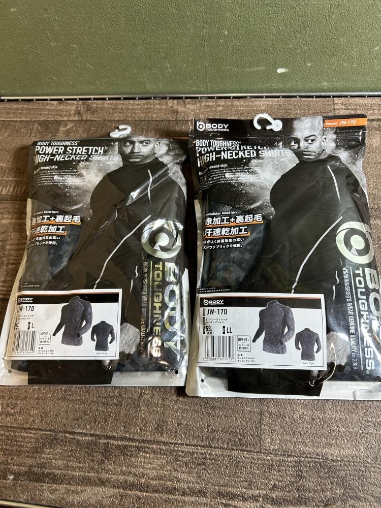 020♪未使用品・即決価格♪おたふく 冬用インナー BTハイネックシャツ JW-170 2着 長期保管品 ※サイズ要確認拍卖