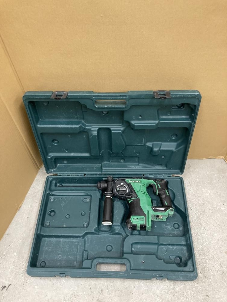 005▽おすすめ品▽HiKOKI 26㎜18Vコードレスハンマドリル DH18DBL ※本体に若干の印字あり拍卖