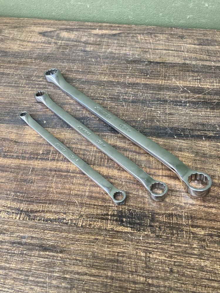 022●おすすめ品●Snap-on オフセットメガネレンチ XBM810A・1214A・1719A 3本セット拍卖