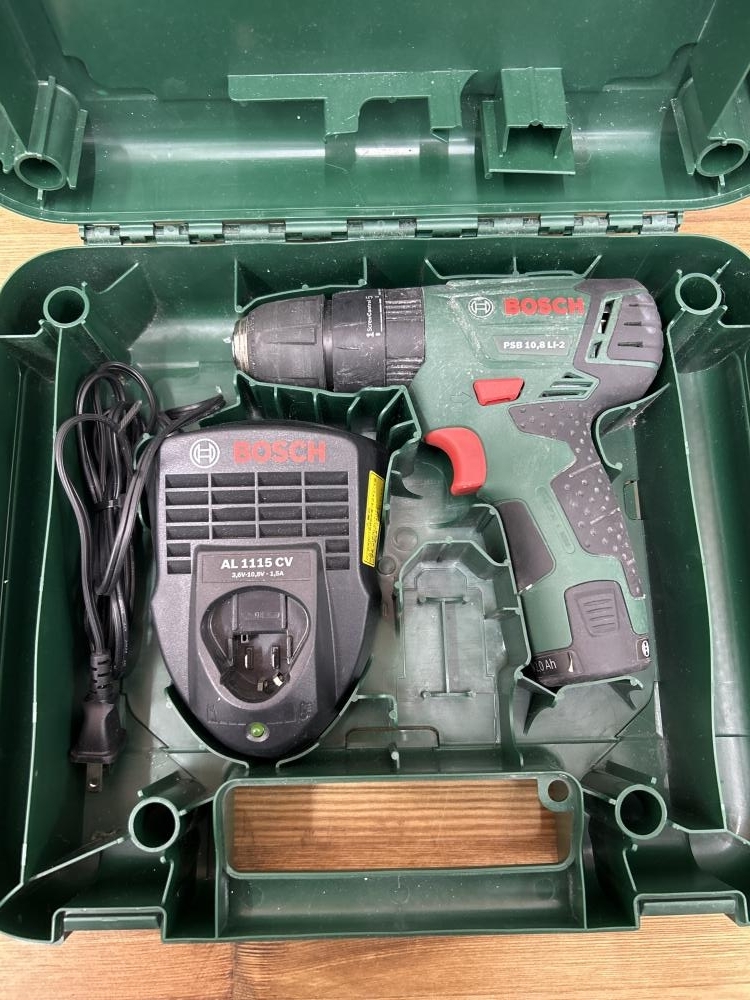 026■おすすめ品■BOSCH 10.8V充電式ドライバドリル PSB10.8LI-2 バッテリ1個拍卖
