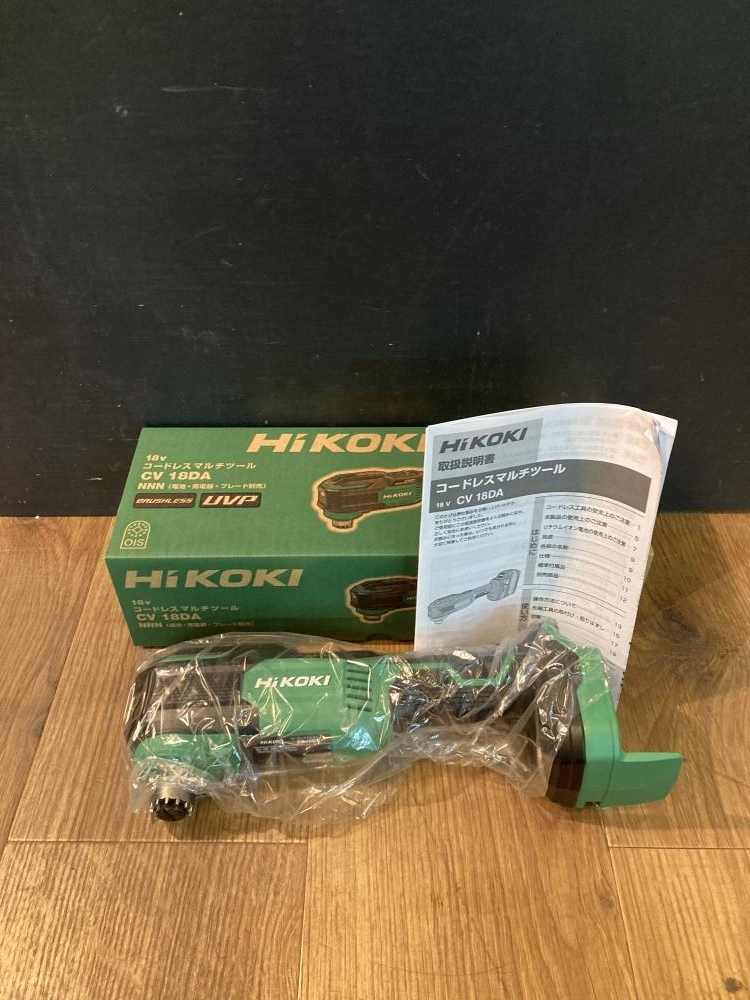 023◆未使用品・即決価格◆HiKOKI ハイコーキ 18Vコードレスマルチツール CV18DA(NNN) 本体のみ ②拍卖