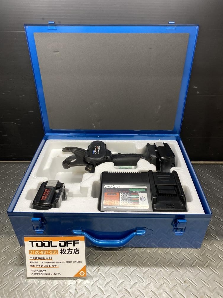 014○おすすめ品○泉精器 IZUMI 充電式ケーブルカッター REC-Li50 14.4Vバッテリー×2・充電器・ケース ※商品説明欄必読拍卖