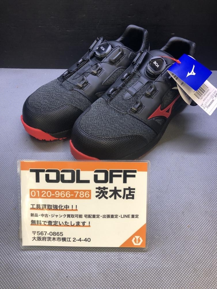 015●未使用品・即決価格●ミズノ MIZUNO 安全靴 F1GA220209 26.5cm 外箱無し拍卖