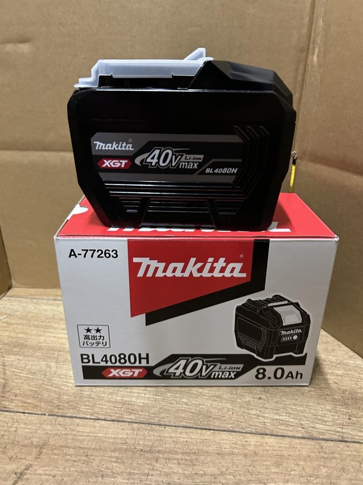 020♪未使用品・即決価格♪マキタ 純正リチウムイオンバッテリー 40Vmax BL4080H 保管品拍卖