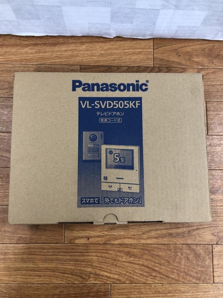003☆未使用品☆Panasonic テレビドアホン VL-SVD505KF拍卖