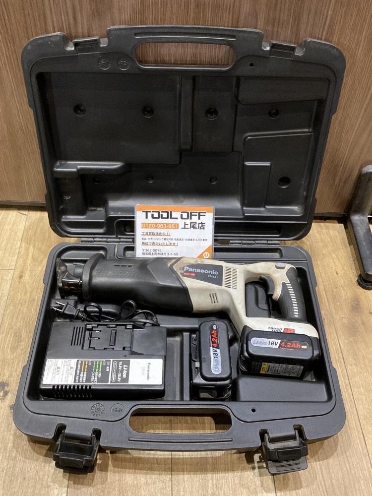 018★おすすめ品★Panasonic パナソニック 充電レシプロソー EZ45A1 バッテリー(2個)、充電器セット拍卖