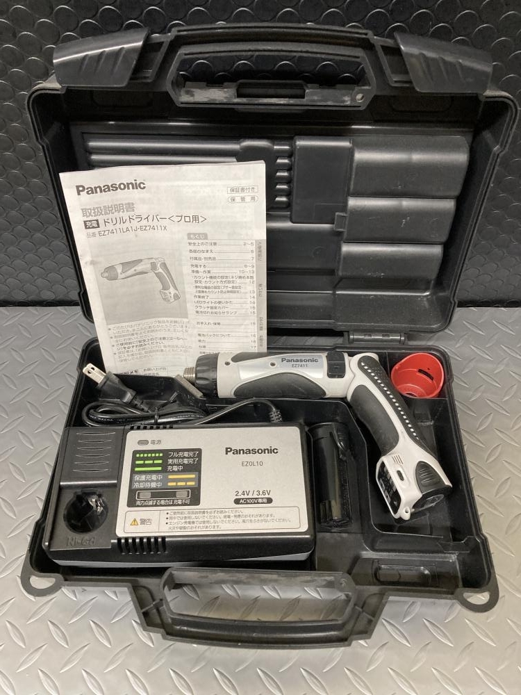 019■おすすめ品■Panasonic 3.6V充電スティックドリルドライバー EZ7411拍卖