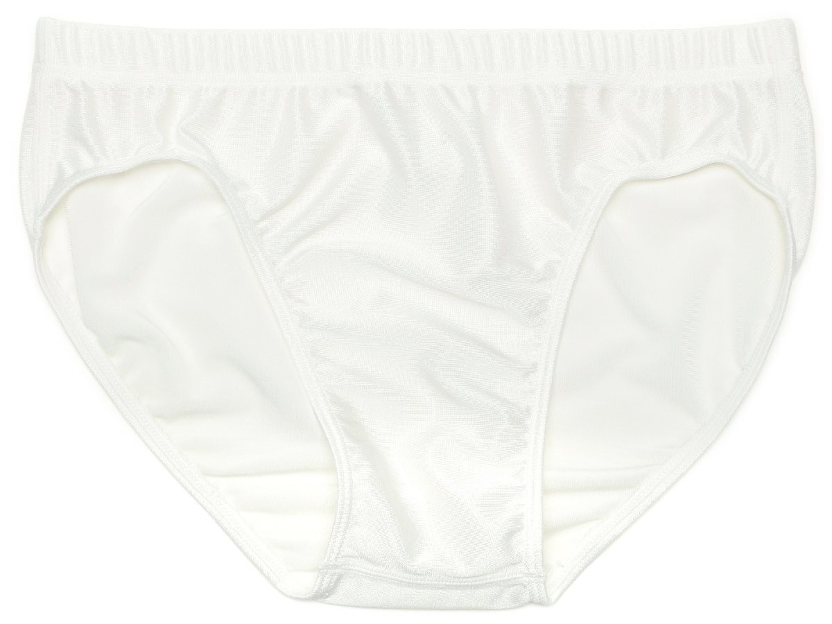 (Lサイズ)やわらか2WAY★ローライズレーシングブルマ(フラットシーマ縫製)オフホワイト拍卖