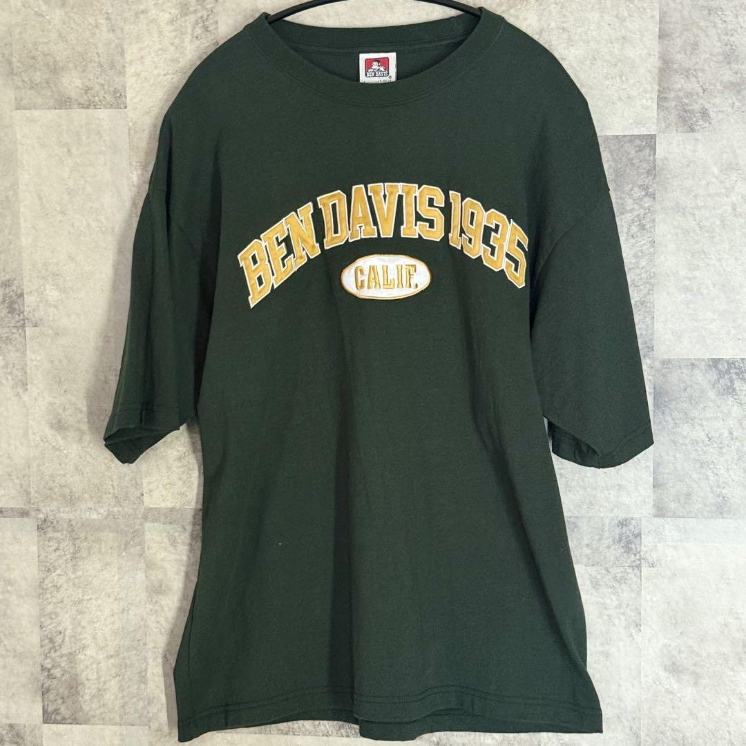 BEN DAVIS 1935 Tシャツ ダークグリーン M拍卖