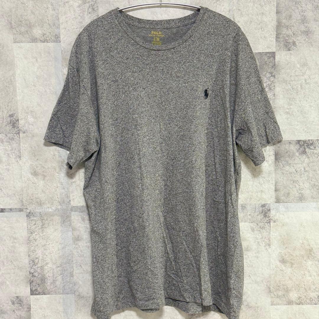 POLO RALPH LAUREN グレー Tシャツ Lsize拍卖