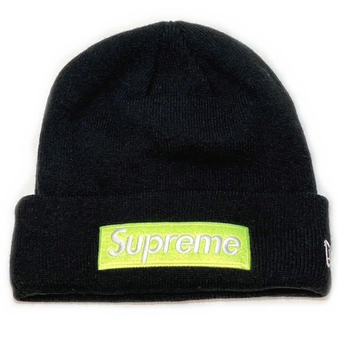 Supreme×NEWERA ボックスロゴ ニットキャップ ニット帽子拍卖