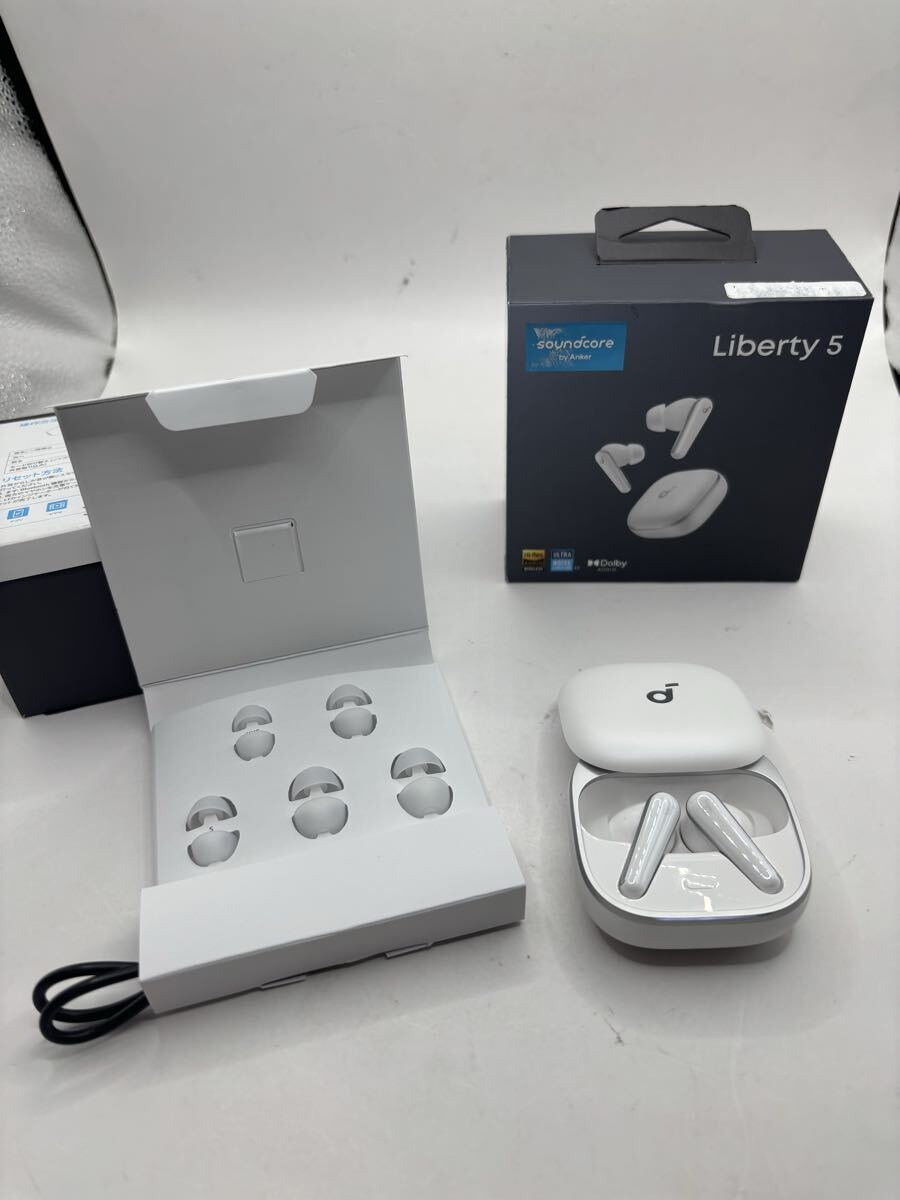 Anker Soundcore Liberty 5 アンカー サウンドコア リバティ5 イヤホン ワイヤレスイヤホン  Liberty ホワイト拍卖
