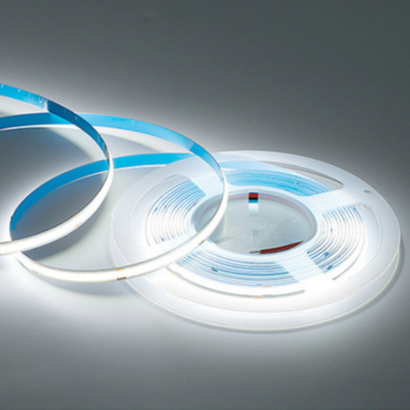 LEDテープライト cob チューブライト ホワイト 白 24v 5m 480連 室内 防水 イルミネーション 両面テープ カット トラック 船舶 マーカー拍卖