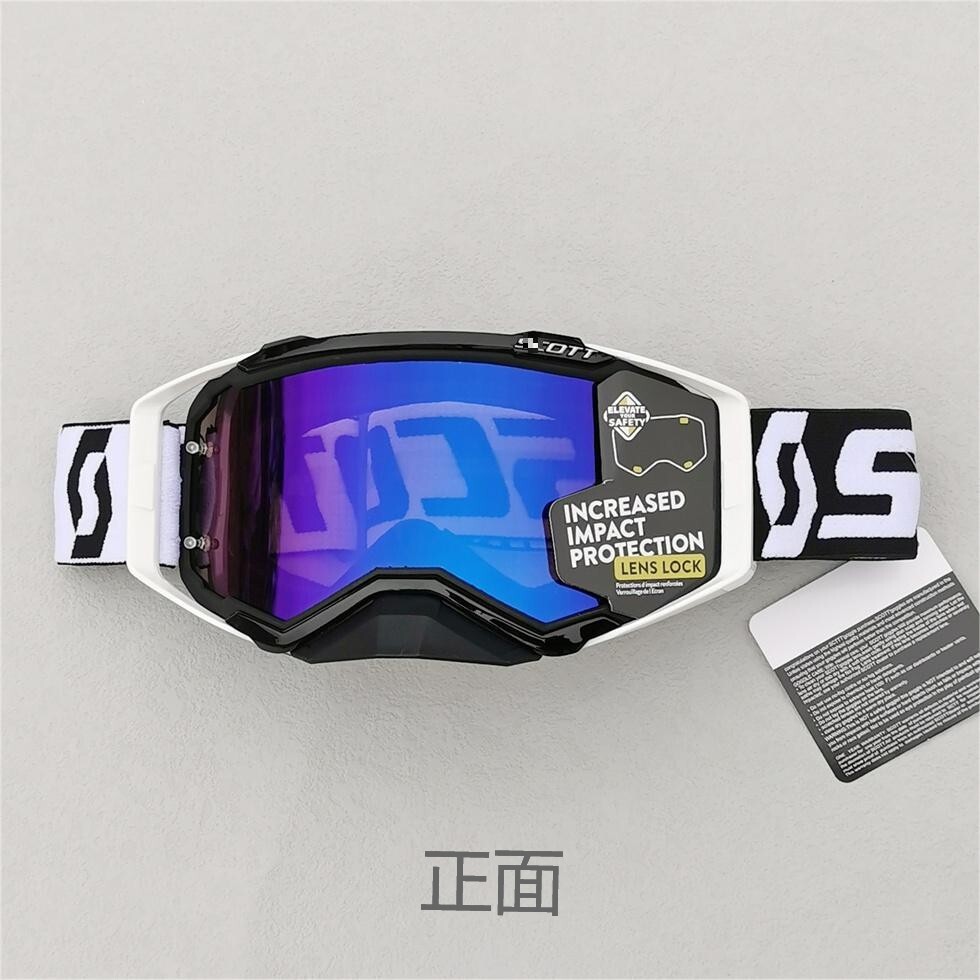 スコットゴーグル 1(12) オートバイヘルメットメガネヴィンテージモトクロスゴーグル スキーゴーグル UVカット保護メガネ 防砂塵 防風 防水拍卖
