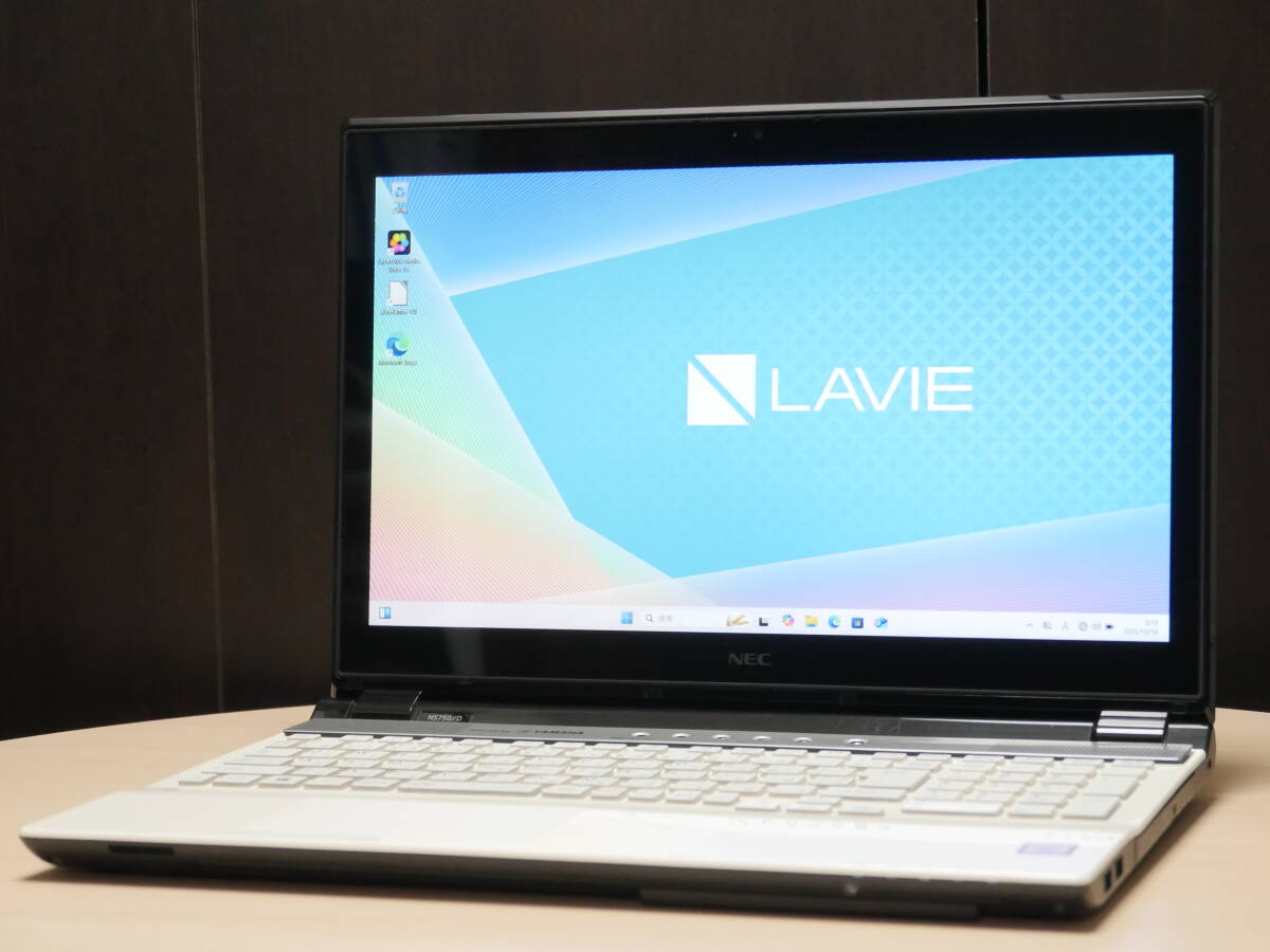 Windows11 タッチパネルFullHD NEC NS750/D 第6世代Core i7-6500U メモリ8GB 新品SSD512GB Office BDXL拍卖