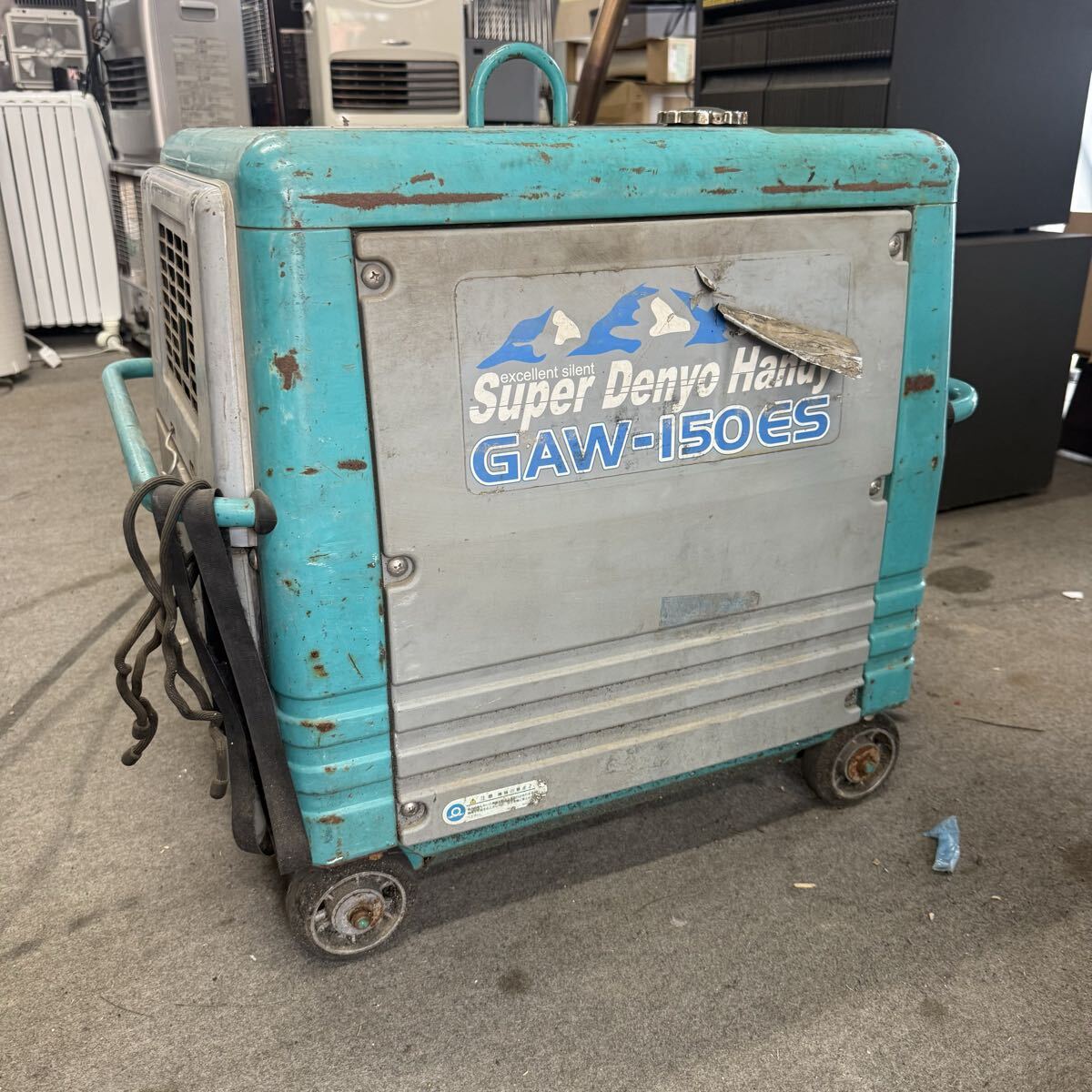 UTT633 Denyo(デンヨー) エンジンウェルダー ガソリンエンジン溶接機 GAW-150ES 拍卖