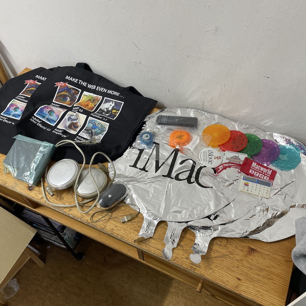 UTT670【まとめ売り★】Apple Mac Macintosh グッズ 小物 コレクション コレクター 非売品 企業物 PC 希少 ロゴ拍卖