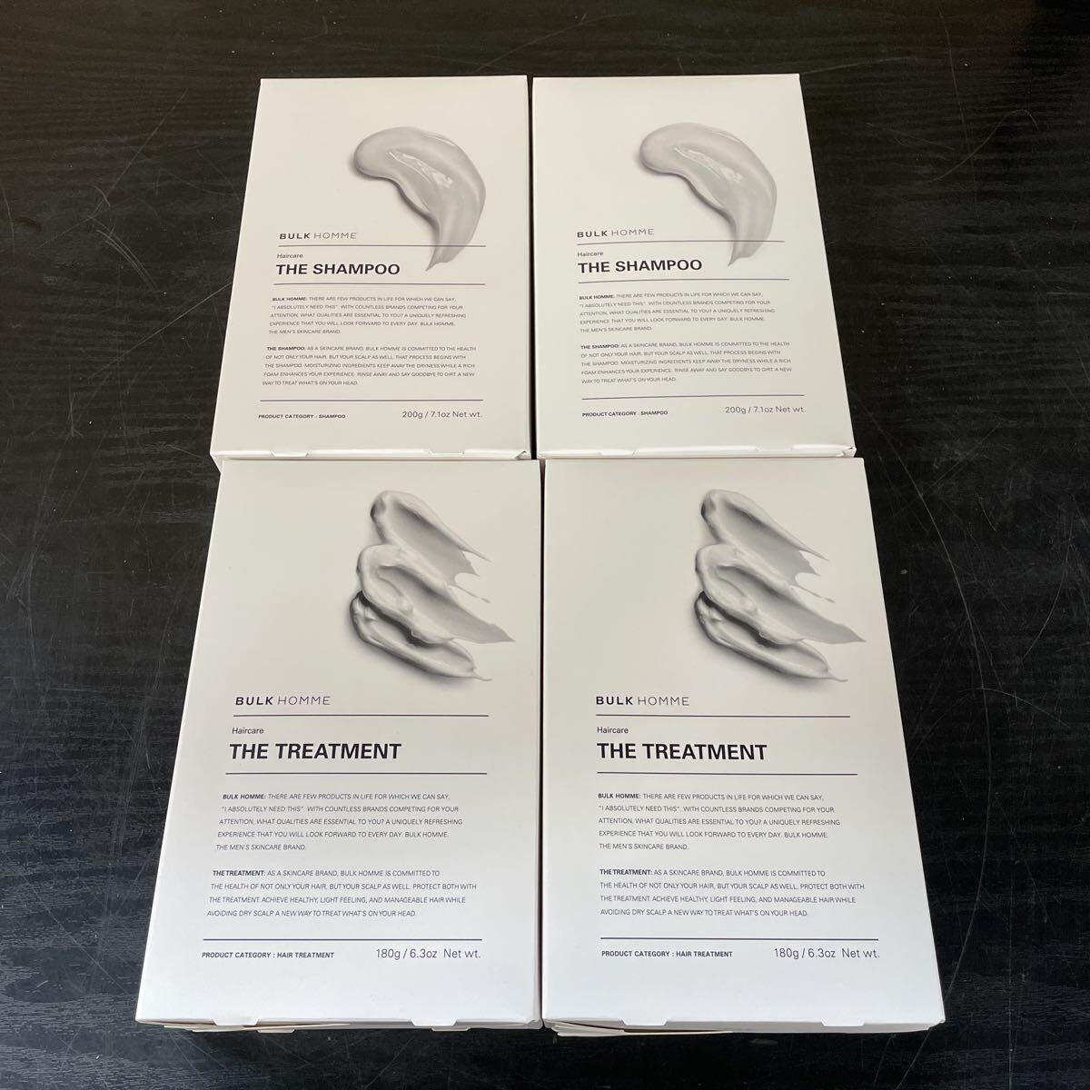 UTT673【未使用セット★】THE SHAMPOO(ザ シャンプー) / THE TREATMENT(ザ トリートメント) バルクオム BULK HOMME拍卖