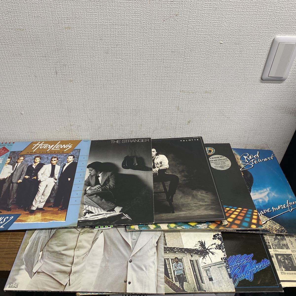 UTM465 【まとめ売り★】レコード 9枚 洋楽 ポップス ロック 未検品 現状品拍卖