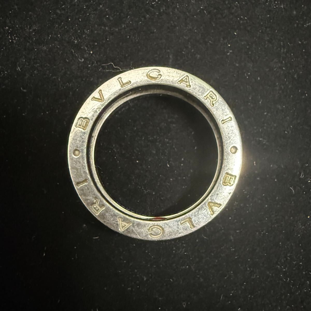 UTN880 BVLGARI ブルガリ ビーゼロワン リング アクセサリー SV925 サイズ59 内径約19mm 約19号相当 箱付き拍卖
