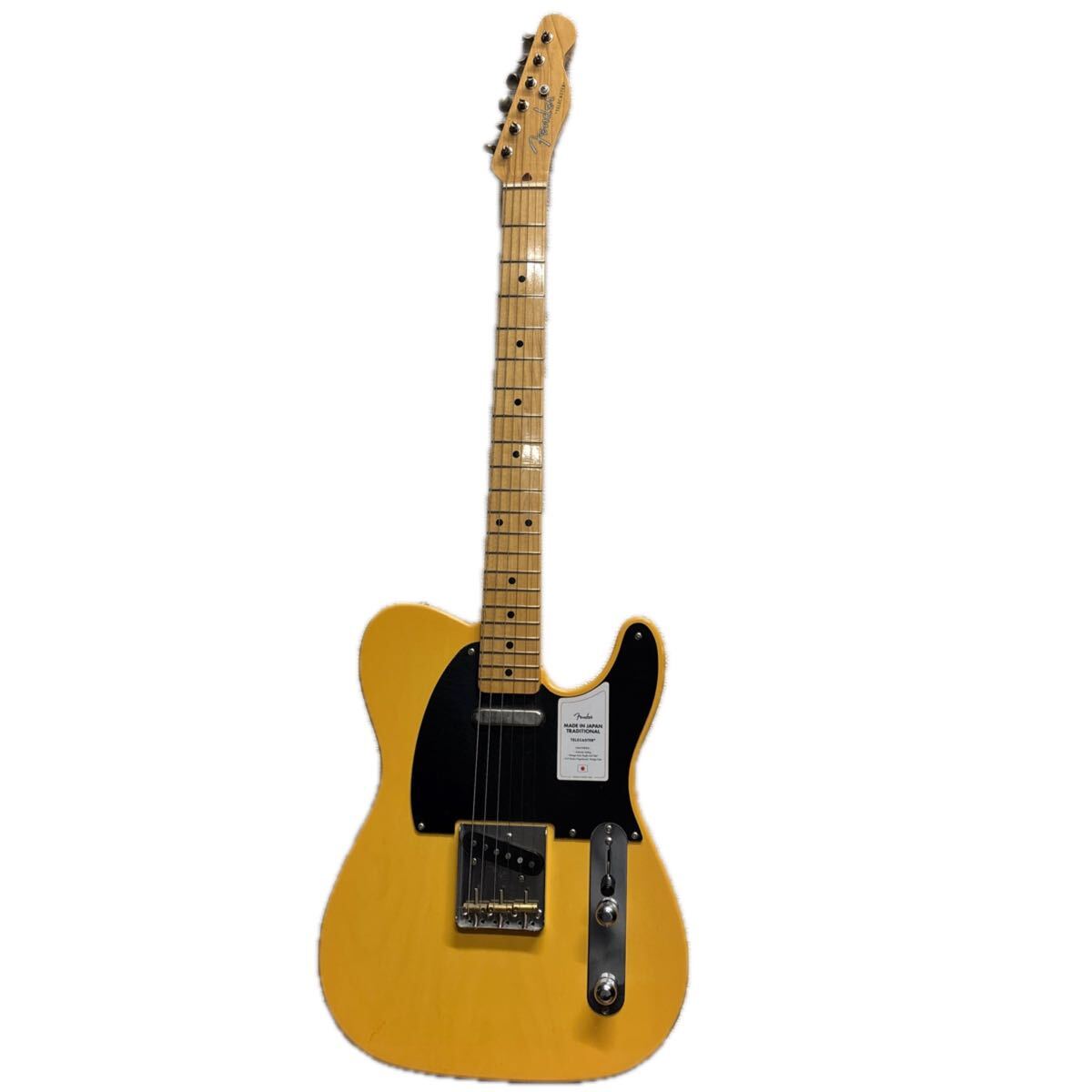 UTN881 Fender Japan TELECASTER TRADITIONAL 50s Maple Butterscotch Blonde フェンダー テレキャスター エレキギター ソフトケース付拍卖