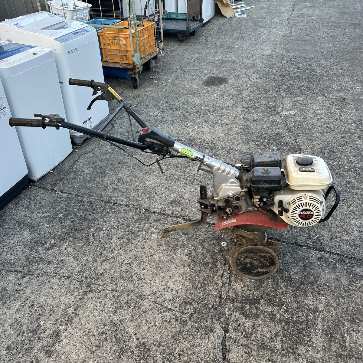 UTH7 【直接引取り限定】耕運機 HONDA F401 パンチ 農用トラクター 歩行型 動作未確認 現状品 拍卖