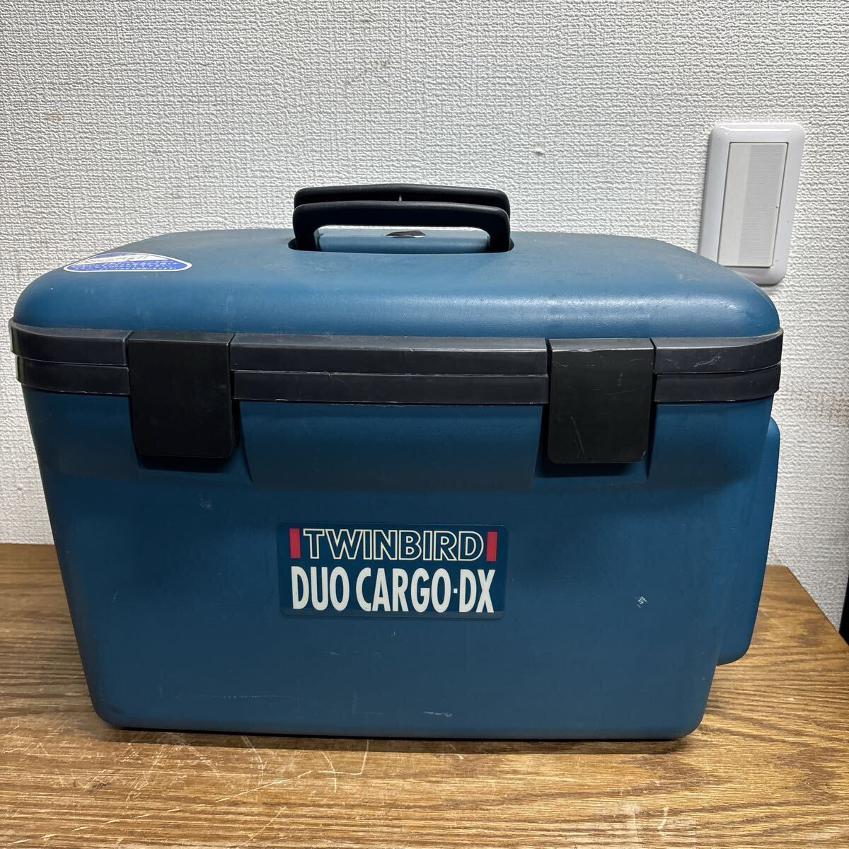 UTN885 TWINBIRD ツインバード 2電源式ポータブル電子冷温ボックス OR-C633型 DCケーブル付属 動作確認済み拍卖