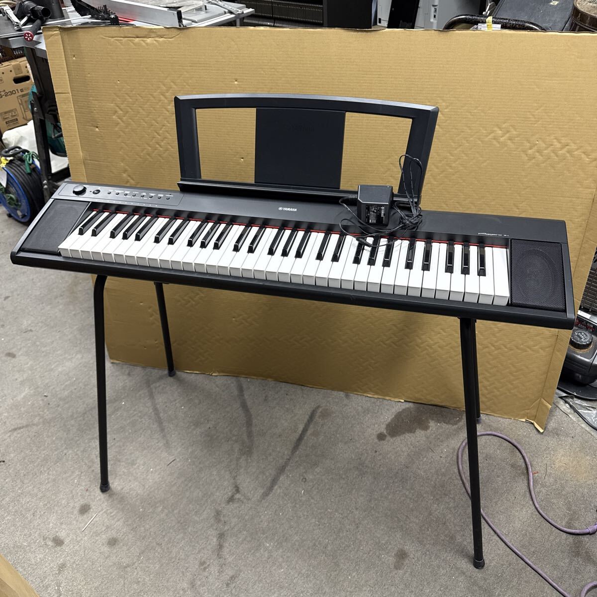 UTF3 YAMAHA ヤマハ Piaggero ピアジェーロ 電子キーボード NP-11 電子ピアノ 鍵盤楽器 61鍵盤 簡易動作確認済み 現状品拍卖