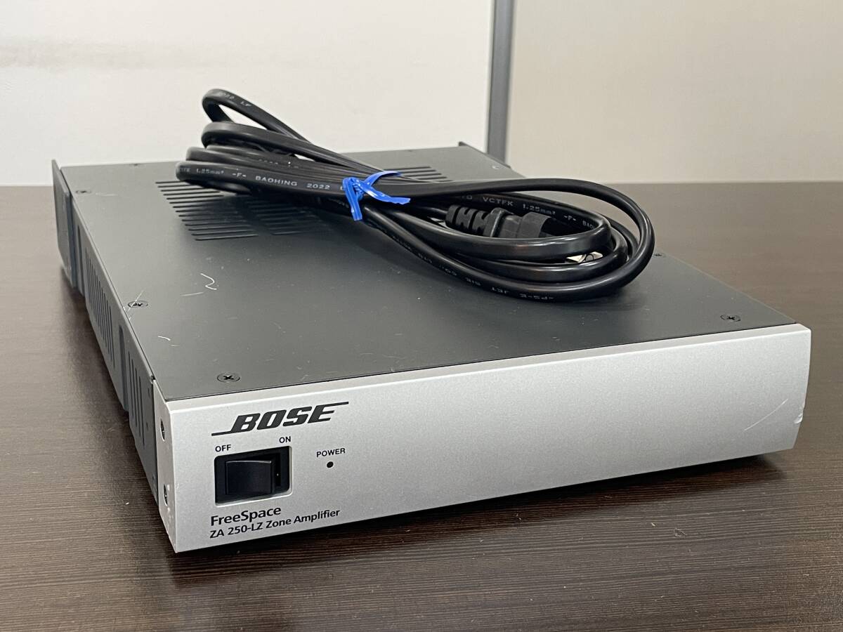 ★【ロー インピーダンス コンパクト パワーアンプ】BOSE ボーズ Freespace 増設拡張用 ゾーンアンプ ZA 250-LZ★動作品拍卖