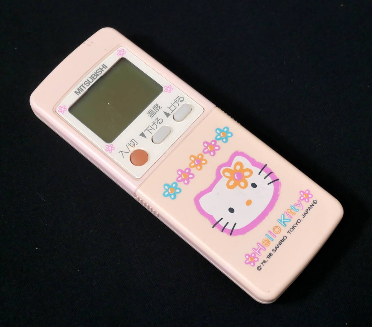 ▼送料430円(R710-F167) 赤外線動作確認済み MITSUBISHIU 三菱 エアコン用リモコン M2186G426 Hello Kitty キティちゃん ハローキティ拍卖