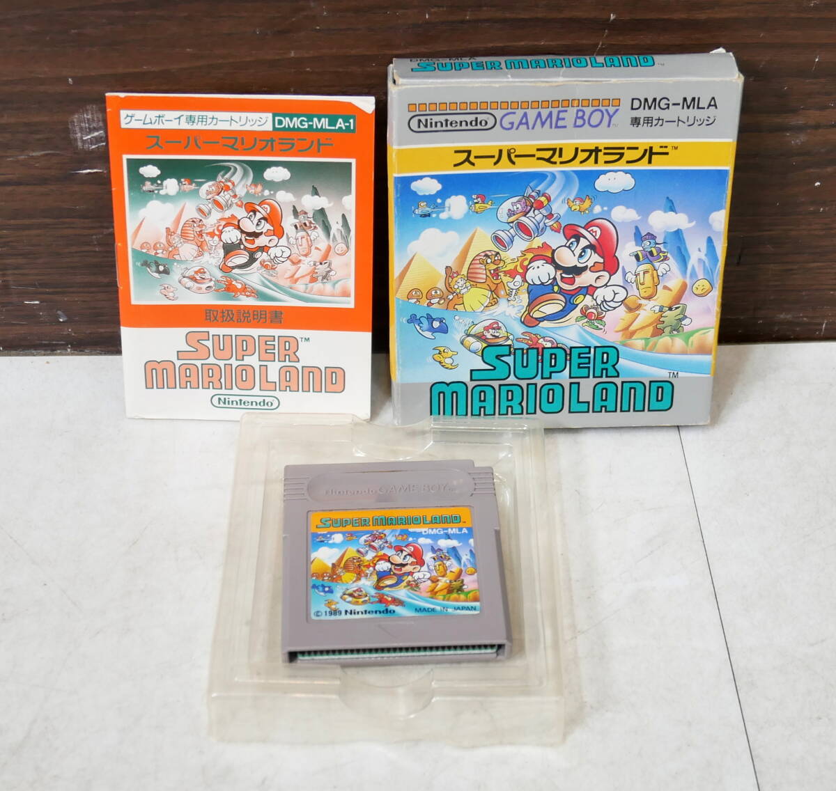 ▼送料210円(R710-F226) 動作品 Nintendo ニンテンドー GAME BOY ゲームボーイ スーパーマリオランド 箱/説明書付き拍卖