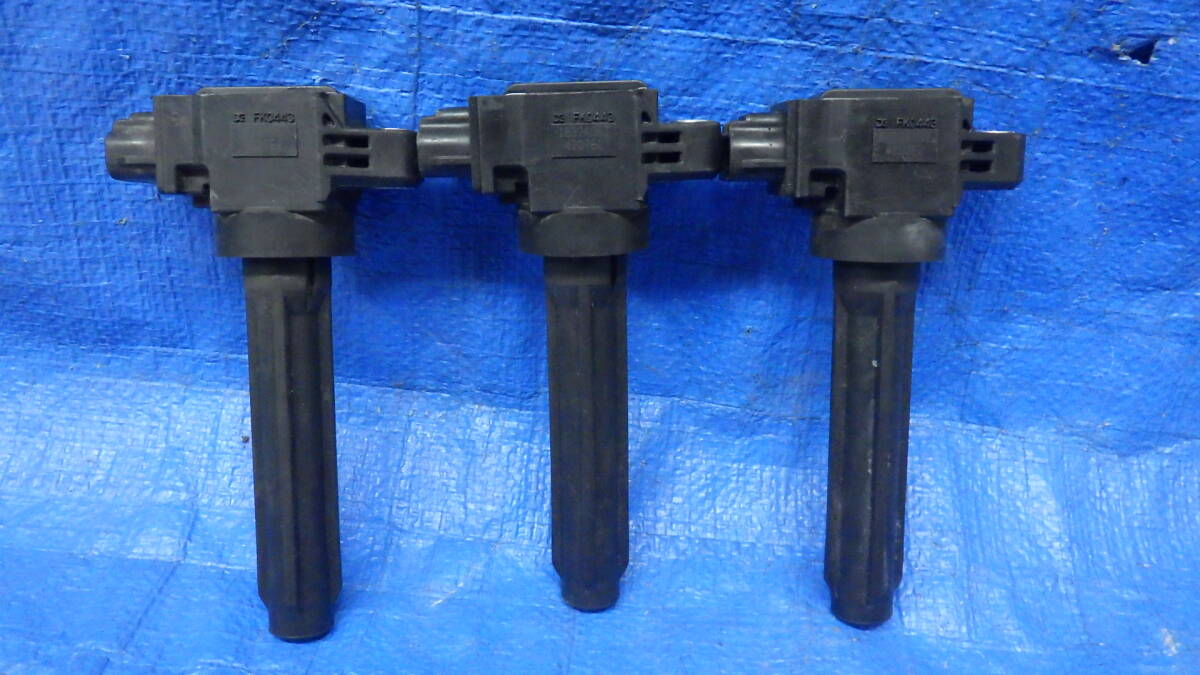 B21W B21A デイズ 3B20 純正動作品 イグニッション コイル 3本 FK0443 B11W B11A EKワゴン EKスペース 送料600円 管M1001-73拍卖