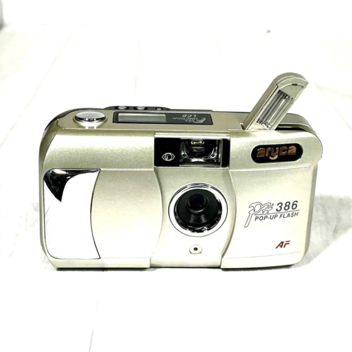 【動作品】コンパクト 高画質 希少 フィルムカメラ aryca【アリカ PH386】拍卖