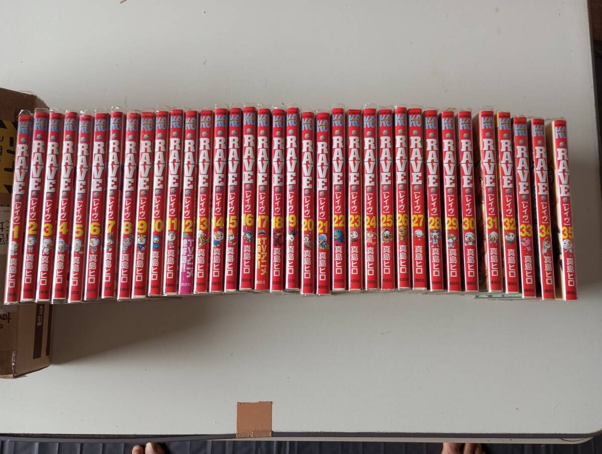 RAVE レイブ 全35巻 真島ヒロ 講談社拍卖