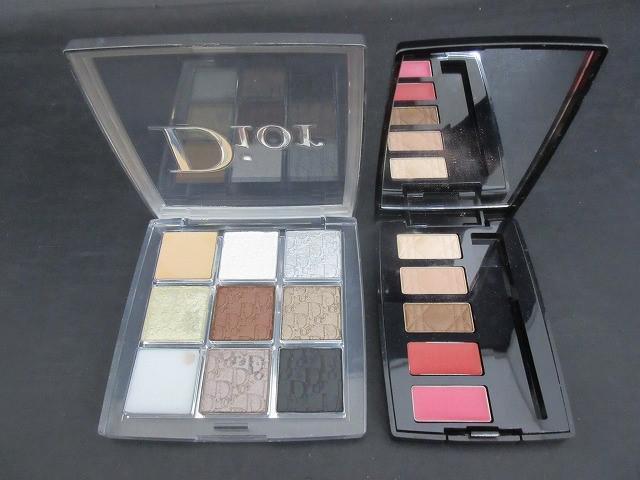 残9割 ディオール Dior バックステージ カスタム アイ パレット 001 ミニ メイクアップ パレット 2点 アイシャドウ拍卖