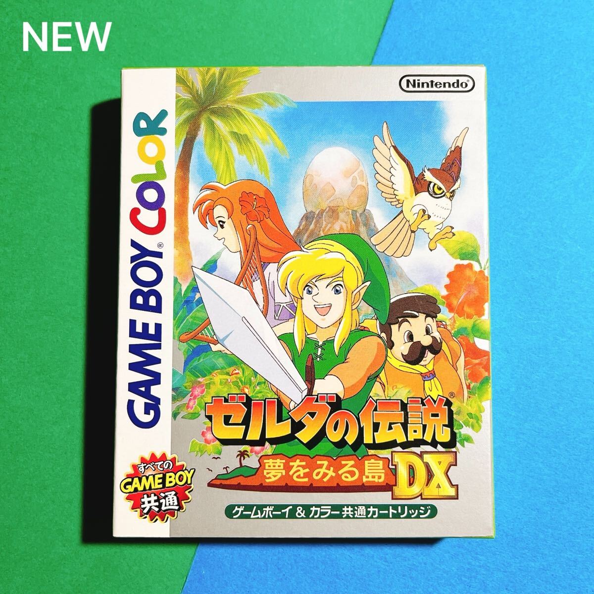 【新品未開封】ゼルダの伝説夢をみる島DX ゲームボーイカラー ゲームボーイ LEGEND OF ZELDA Dreaming Island DX GAME BOY 任天堂拍卖