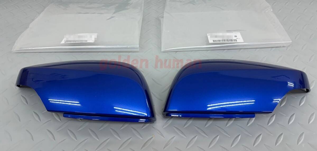 スバル 新品 純正 レヴォーグVM WRX S4 VAG VAB S207 S208 ドアミラーカバー WRブルーパール 左右セット拍卖